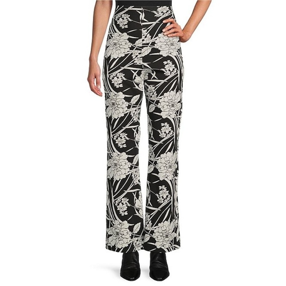 BRYN WALKER Black & White Floral Legging Pants Size 2XLβ